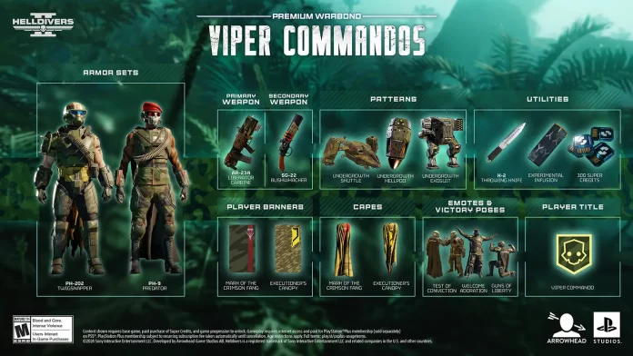 Helldivers 2: Viper Commandos